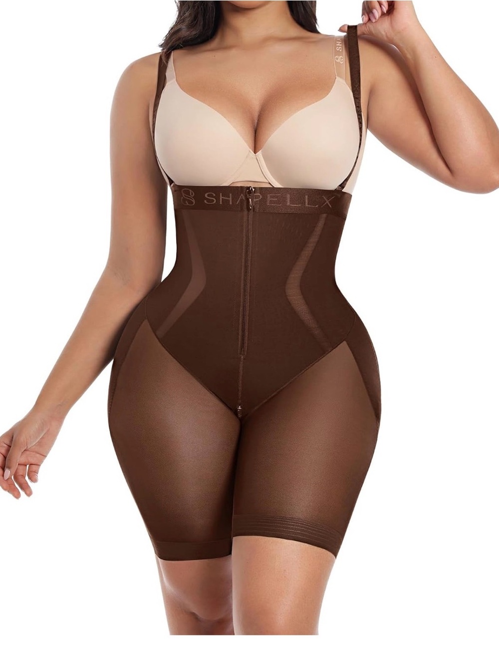 SHAPELLX Fajas Colombianas Shapewear for Women Tummy Control Body Shaper